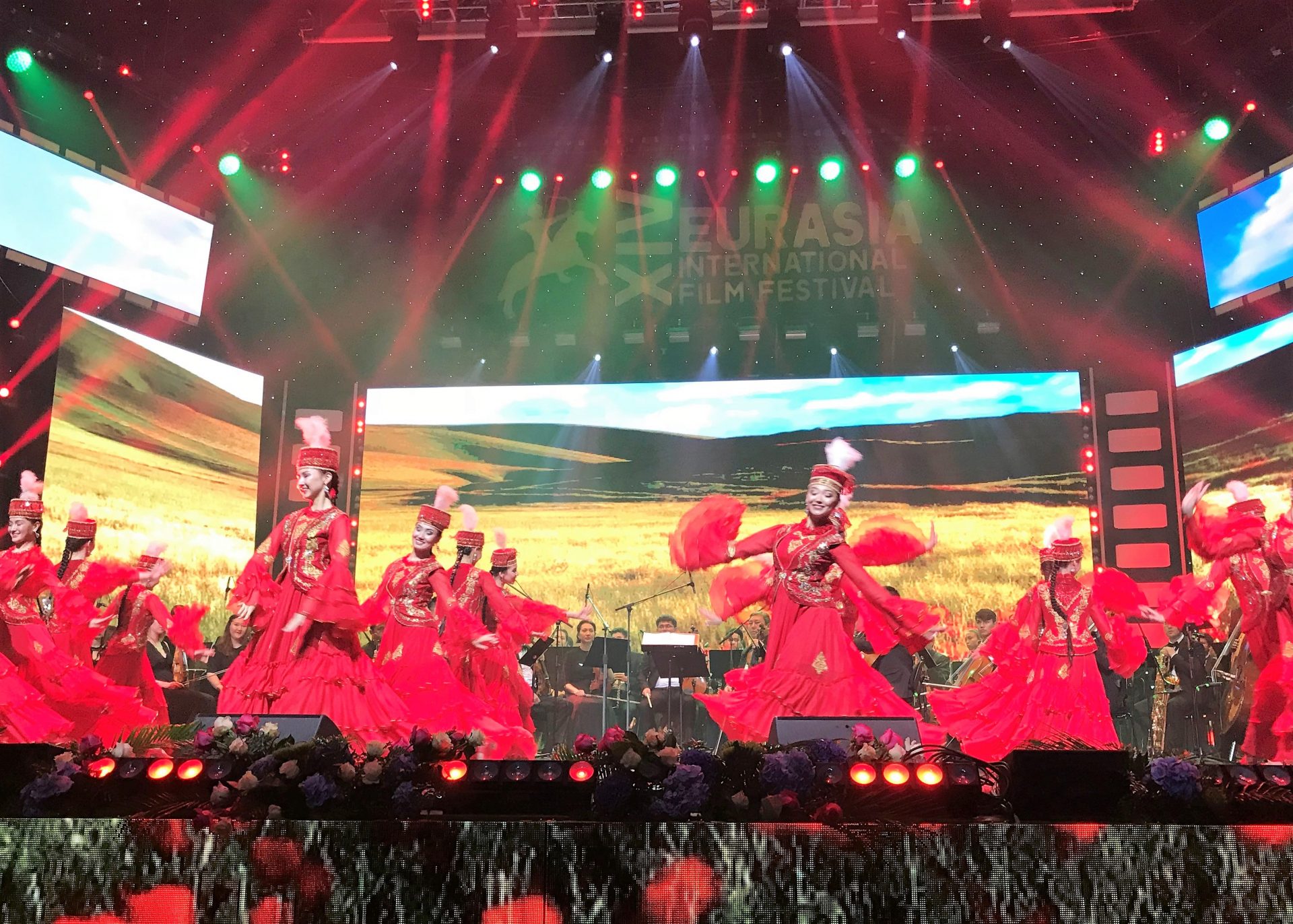 The 14th Eurasia International Film Festival in Astana, Kazakhstan