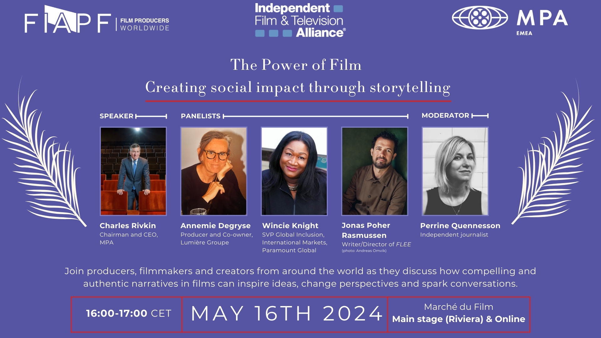 Cannes Panel Discussion 16.9